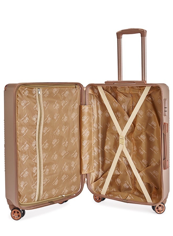 Luggage set 5 pieces travel Bags with a distinctive design from limra gold