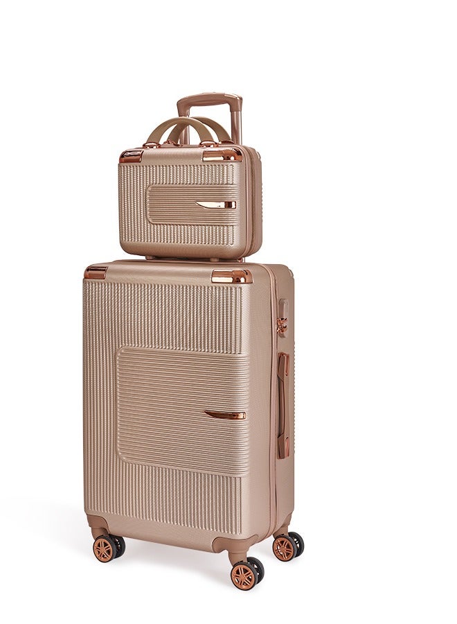 Luggage set 5 pieces travel Bags with a distinctive design from limra gold