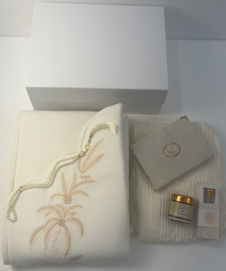 Royal Serenity Carpet Package with a spiritual arrangement inside a luxurious box - Image 2