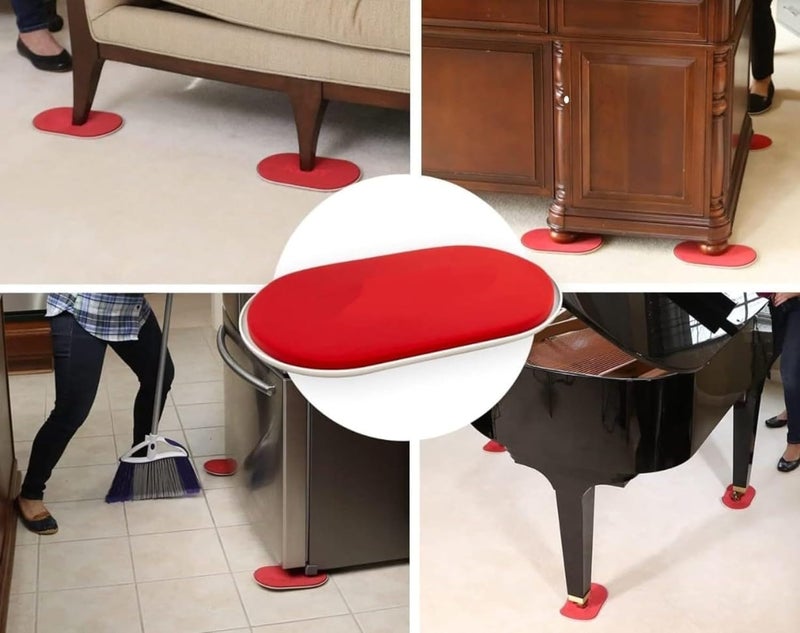 PATTAR Ruby Movers Furniture Sliders for Carpet As Seen on TV Effortlessly Heavy Couches Recliners Bookcases Appliances with Ease ExtraLarge Size Fits Bulky Legs - Image 3