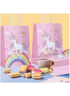 ESSEN Unicorn Gift Bags for Kids Birthday Party Favors-12 Pcs  - Image 4