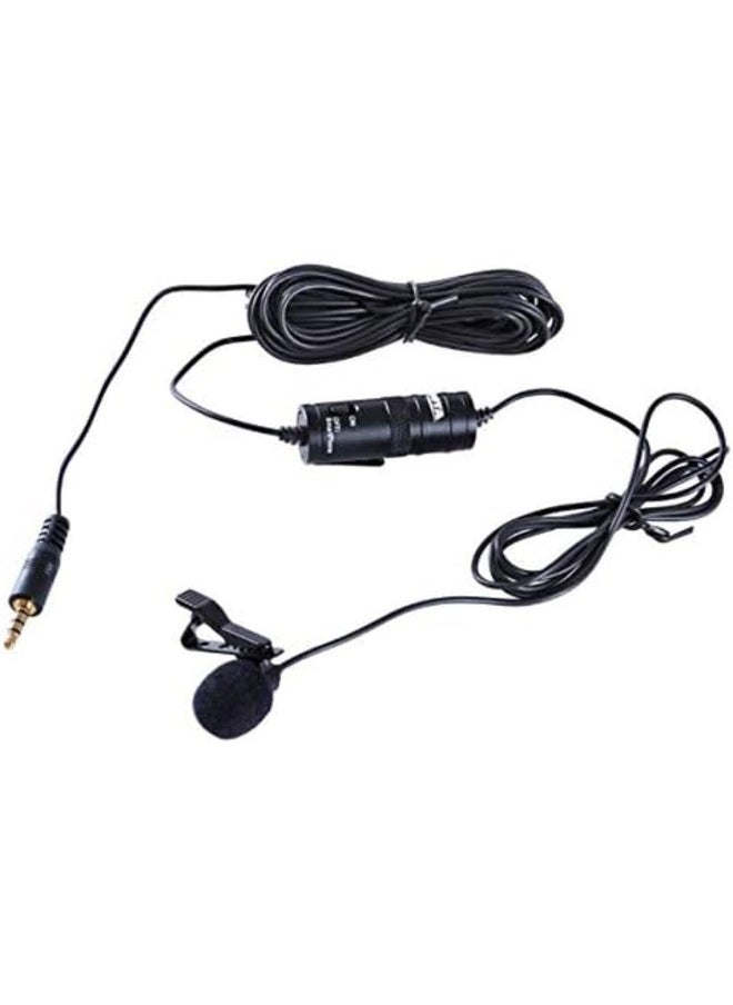 BOYA M1 Tradico Lavalier Omni Directional Condenser Microphone Collar Clip Mic  - Image 2