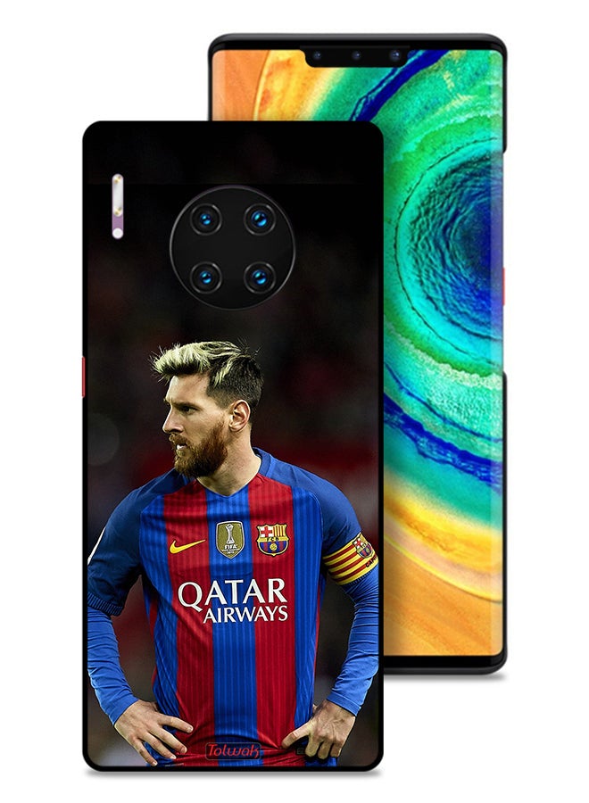 Tolwak Huawei Mate 30 Pro 5G Protective Case Cover Messi Barcelona - Image 1