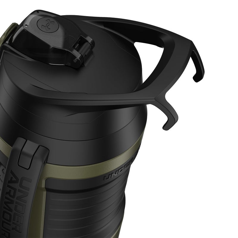 UNDER ARMOUR جالون بلاستيكي كبير من أندر أرمور سعة 64 أونصة باللون الأخضر البحري - Image 3