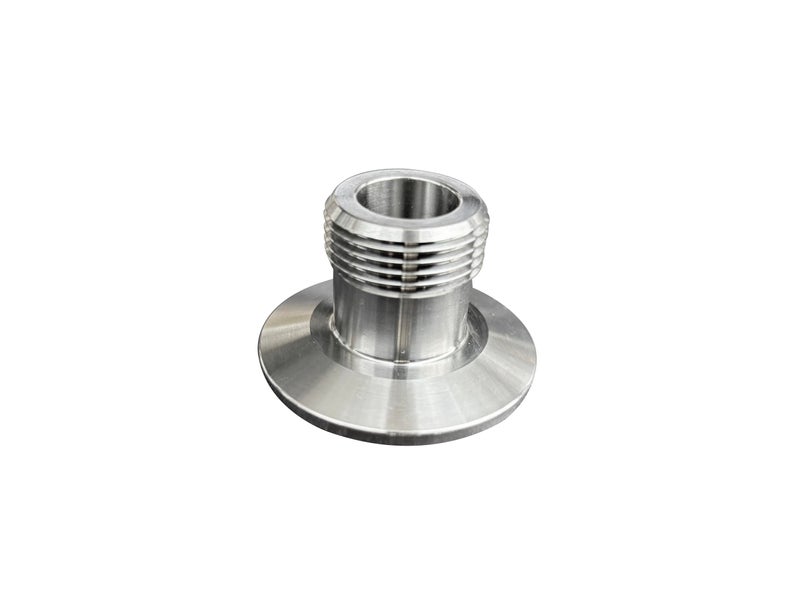 Semfeil Brew 34 Garden Hose To 15 Tri Clover Compatible To Male Garden Hose Adapter 15 Sanitary Tri Clamp Garden Hose Connector - Image 2