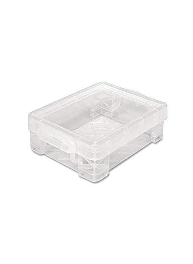 سوبر ستكر صندوق ألوان شمع قابل للتكديس شفاف (عبوة من 4 قطع) - Image 3