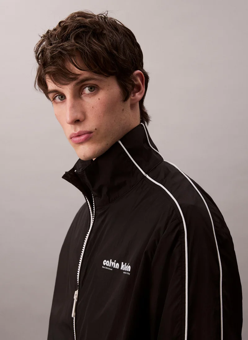 كالفن كلاين جينز جاكيت مجعد