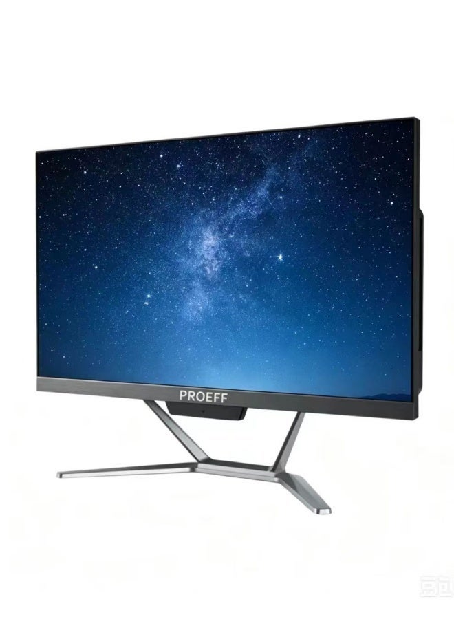 PROEFF All-In-One PC Desktop Computer With 23.8 Inch Display, Full HD (1920x1080)/Core i5-4570 Processor/16GB RAM/256GB SSD/Windows 11 Pro/Built-in dual-band WiFi and Speakers/VGA/HDMI/3MP Camera/English/Arabic keyboard and mouse English/Arabic black - Image 2