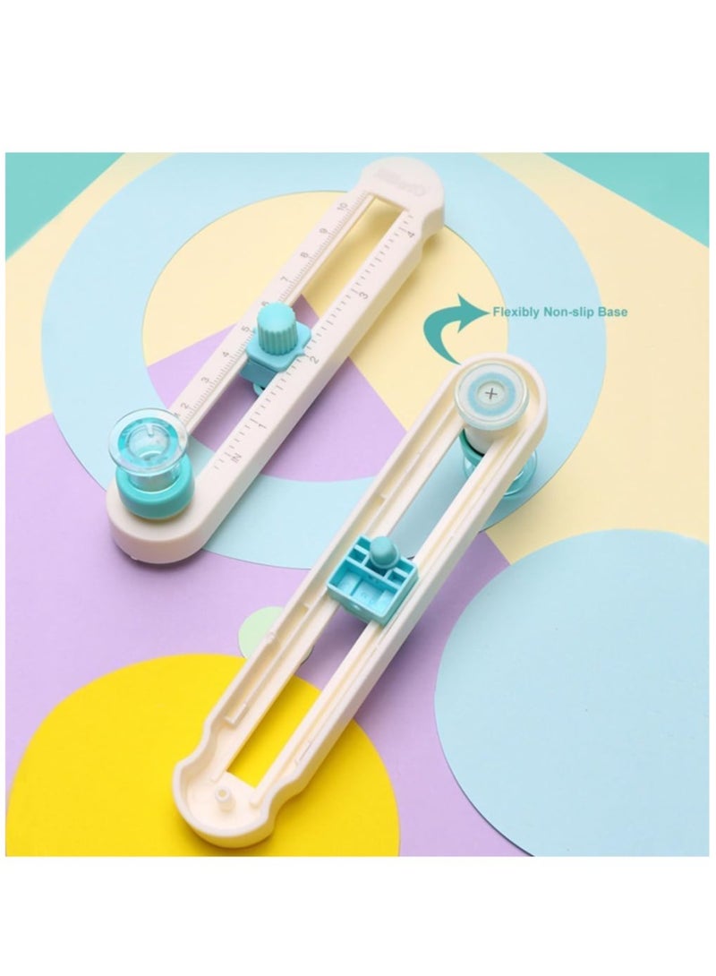 Circle Cutter, Circular Rotary Cutter for Paper Crafts Scrapbooking (Included 3 Blades) - Image 3
