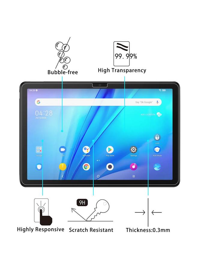erorex 2 Pcs 9H 2.5D Explosion-Proof Tempered Tablet Glass Film For Tcl Tab 10S / Enjoy 2 / T10 / T10S / Honor X8 / Honor 8 Lite / Lenovo K10C X6E6F / Teclast P30T - Image 3