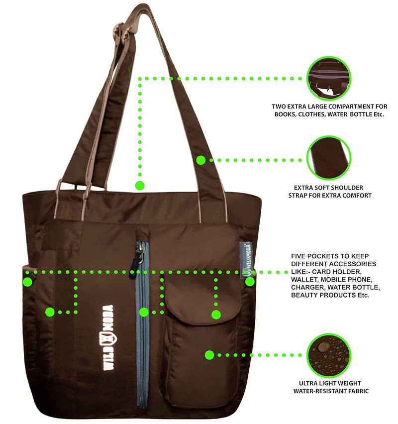 WILD MODA Women's Waterproof Shoulder Bag - Image 4