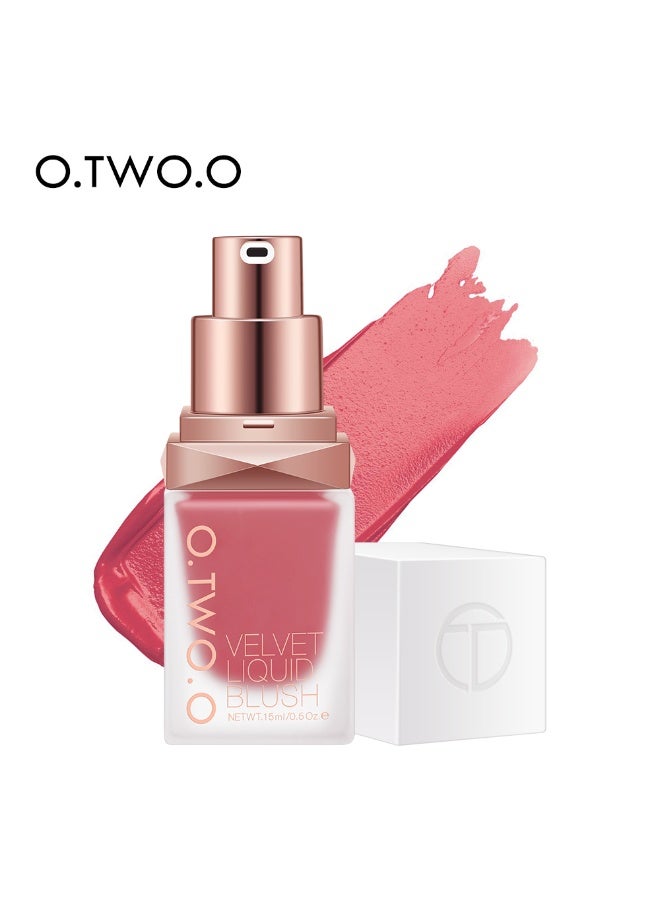 OTWOO Liquid Blush – Lightweight, Blendable & Long-Lasting Glow (#1 PINK PURPLE) - Image 1
