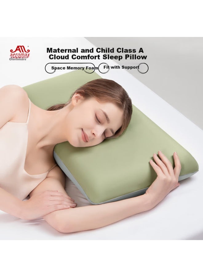 Aeromax A-class Memory Foam Deep Sleep Pillow Hotel Pillow Cervical Pillow Core Neck Support Sleep Adult Pillow - Image 1
