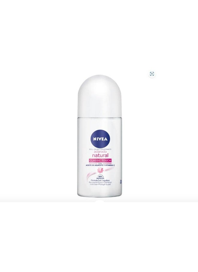 Nivea - Nivea Deodorant Whitening Pack of 4 Aclarado Natural 50 milliliters 1.7 Fl Oz, 50.0 milliliters - Image 1