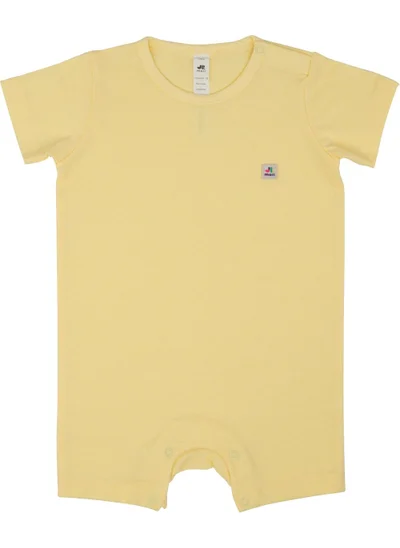 Jrmori Basic Short Jumpsuit with Snap on Shoulders