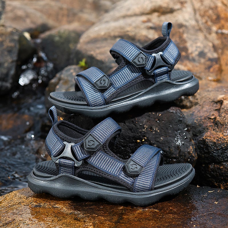 Supply Summer Children'S Sandals Children'S Shoes For Older Children Trendy Soft-Soled Outdoor Beach Shoes - Image 5