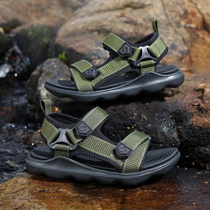 Supply Summer Children'S Sandals Children'S Shoes For Older Children Trendy Soft-Soled Outdoor Beach Shoes - Image 3