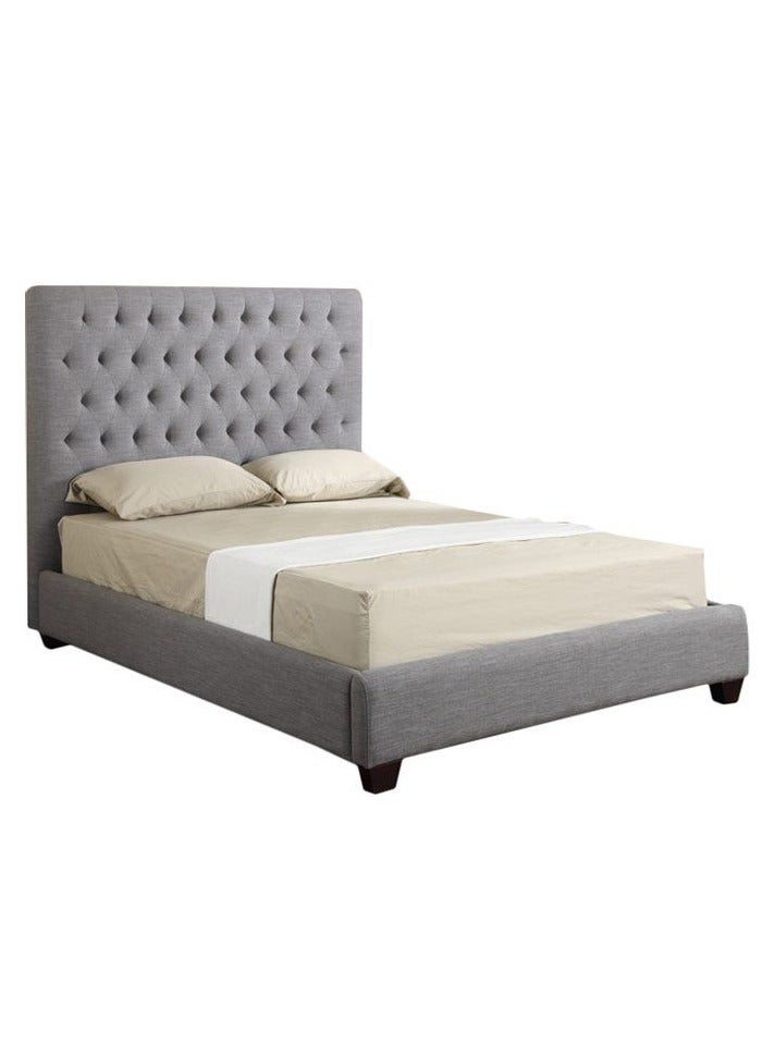 Two-piece velvet bed with a sophisticated and modern design, 90x 190 
