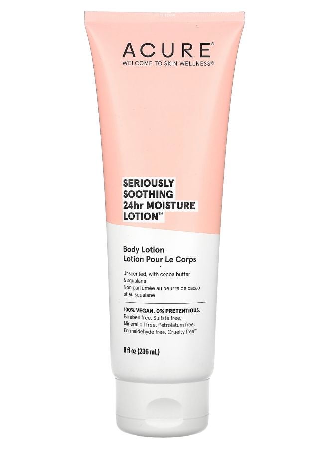Acure Seriously Soothing 24hr Moisture Lotion Unscented 8 fl oz (236 ml)