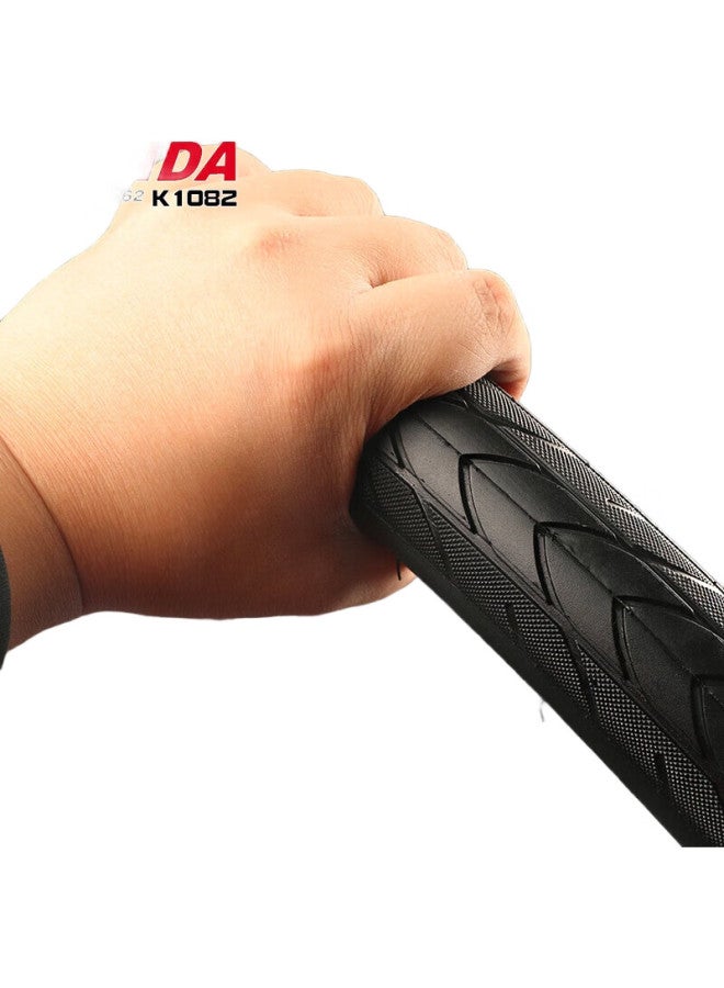 KENDA إطار دراجة K1082 مع أنبوب داخلي صمام بريستا، 27.5×1.75 رأس شبه لامع، أنبوب داخلي مطاطي بوتيل، إطار سباق، مقاومة منخفضة للسحب، مقاومة منخفضة للرياح، مقاوم للاهتراء، أسود - Image 2