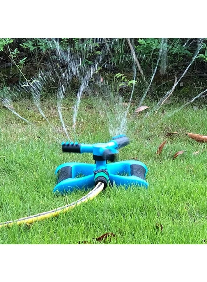 رشاش مياه اوتوماتيكي دوار 360 درجة لتغطية مساحة كبيرة ، مستلزمات ري الحديقة والفناء الخارجي - Image 5