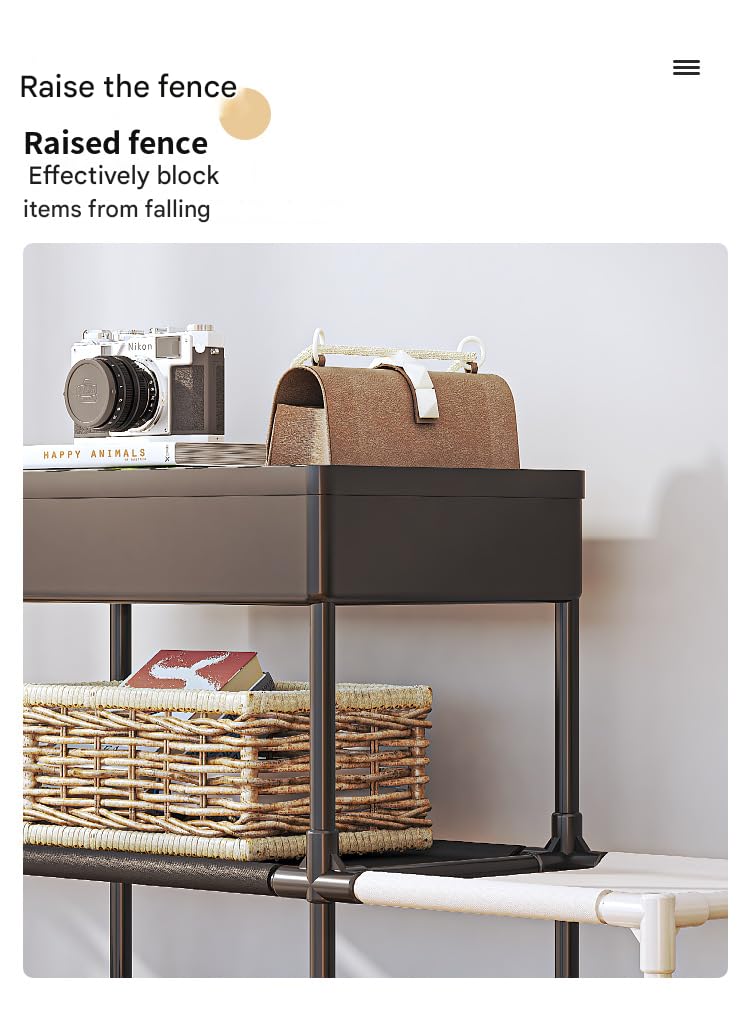TRADY Adjustable Multi-Layer Shoe Rack Organizer–Expandable & Space-Saving Storage Shelf Large capacity for slipper Boots & Accessories–Sturdy & Easy to Assemble Shoe Stand for Home, Entryway & Closet - Image 5
