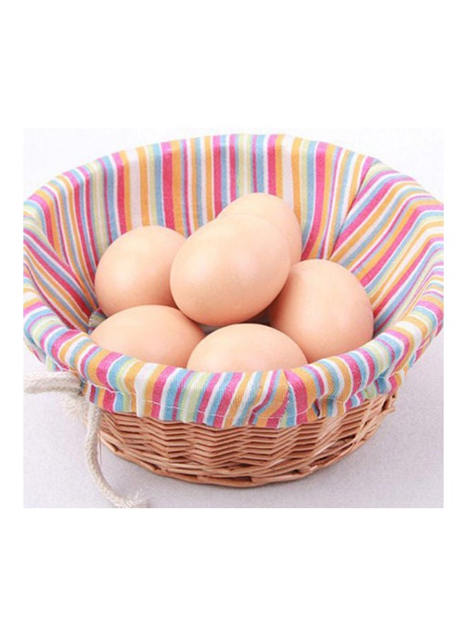 6-Piece Simulation Artificial Egg Pretend Play Toy - Image 2