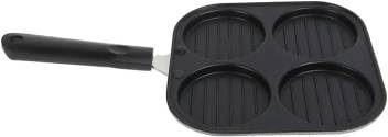 Nonstick Grill MiniUttapam/DosaTawa/Idli Maker/Idli Stand Multi-Snack Maker 4in1 Fry Pan 19 cm Diameter 1 L Capacity (Aluminium, Non-Stick)  - Image 4