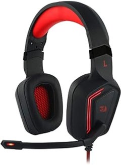 REDRAGON Redragon H310 Small MUSES Wired USB Gaming Headset, 7.1 Surround-Sound Pro-Gamer Headphone - FOR COMPUTER AND PS4 Black 