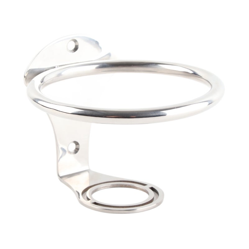 Stainless Steel Cup Holder 3.54 Inches 304 Stainless Steel Rustproof Ring Drink Holder - High Hardness Boat Drink Holder for Boat RV Truck - Image 2