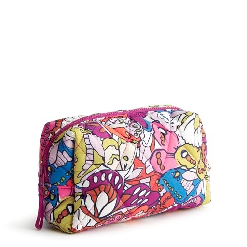 Vera Bradley Women's Featherweight Medium Cosmetic, Flutter, One Size - Image 1