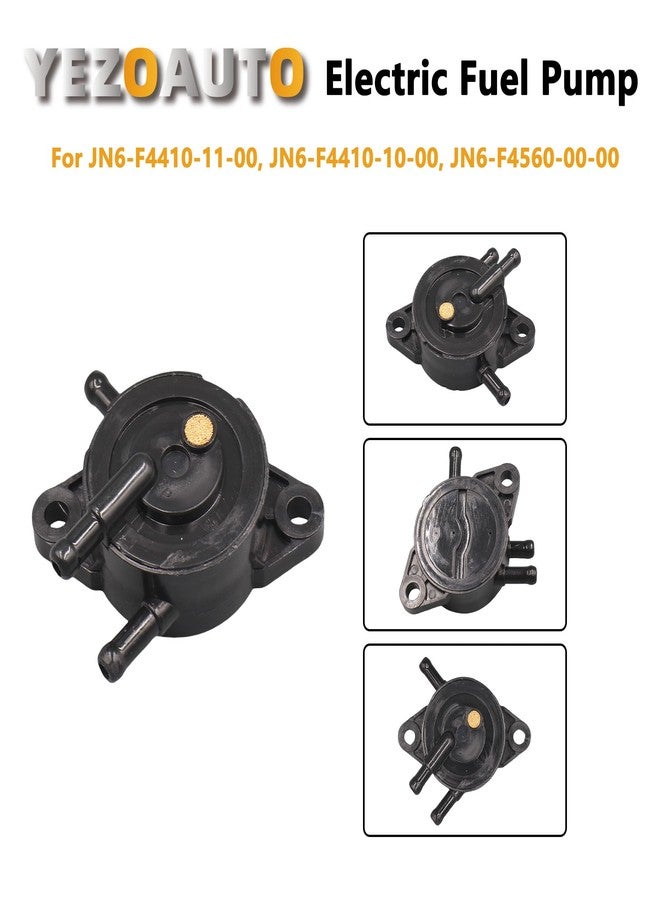 Yezoauto Fuel Pump for Yamaha Golf Cart Car G16 G17 G18 G19 G20 G22 G29 YDR/Yamaha YDRAXSVL 2011-2013 Personal Watercraft External Replaces JN6-F4410-11-00 JN6-F4410-10-00 (1/4" Fuel Line) - Image 2