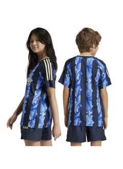 Adidas Adidas J Hot Tee Blue Training T-Shirts For Kids Unisex 128  - Image 5
