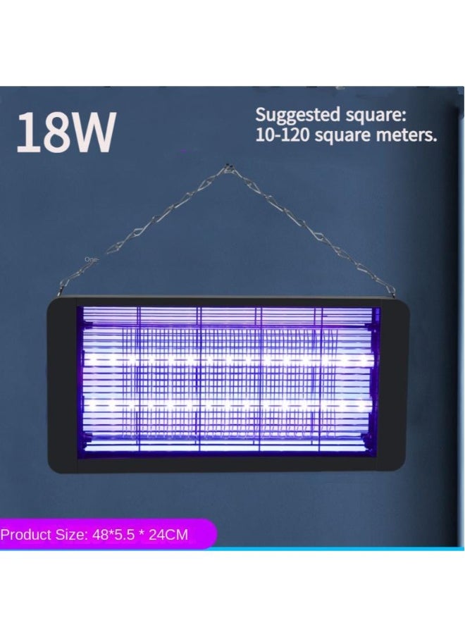 Generic 18W LED Electric Mosquito Zapper Indoor And Outdoor Flying Fly Insect Killer Lamp Bug And Pest Trap Pest Repeller Repellent Traps Eliminator Catcher Lure Zapper Kills Mosquito  - Image 1