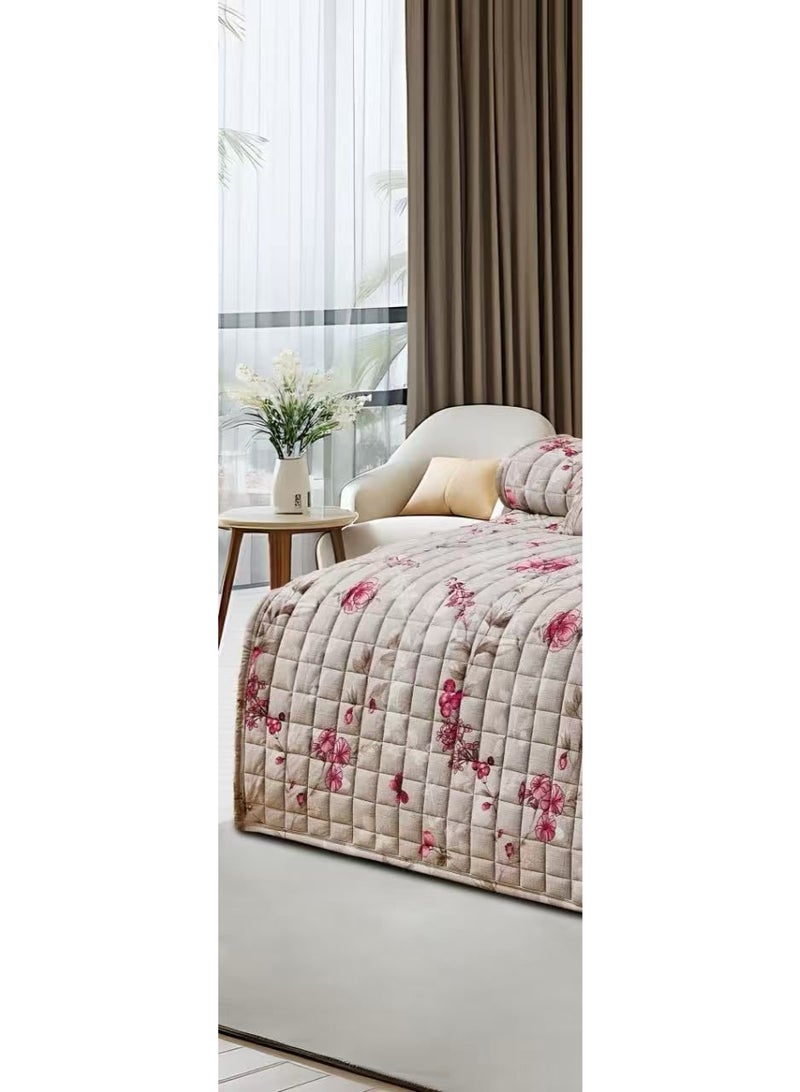 MingLi A compressed, printed, single and a half  Comforter Set consisting of 4 pieces of soft velvet, size 170*220 - Image 2