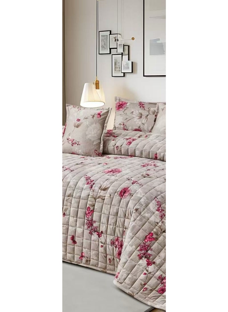 MingLi A compressed, printed, single and a half  Comforter Set consisting of 4 pieces of soft velvet, size 170*220 - Image 3