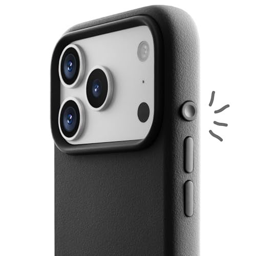 TineeOwl Case for iPhone 17 Pro – MagSafe Compatible, Aluminum Buttons, Camera Control & Rounded Action Button, Slim Textured TPU, Minimalist – DuneX Series - Image 1