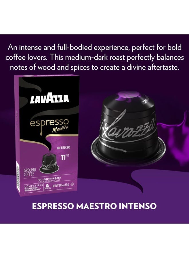 Lavazza Nespresso Compatible Maestro Intenso 10 Capsules - Image 3