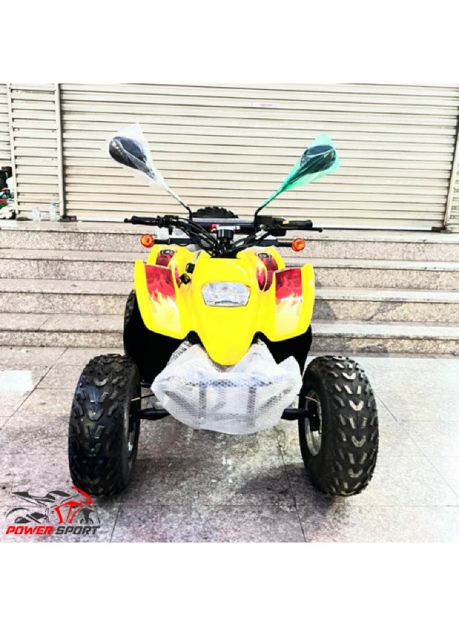 Power Sport 4X4 Motorcycle Sport Sport 100Cc - Yellow - Image 5