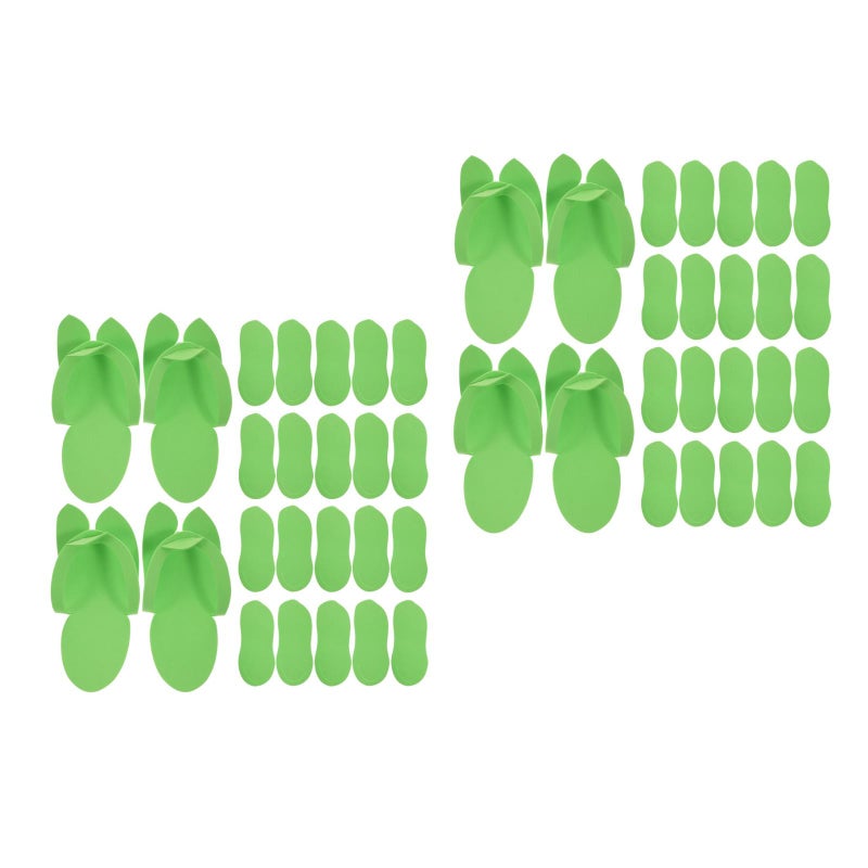Pairs of Disposable Slippers Assembled Slipper Footwear Random Color - Image 3
