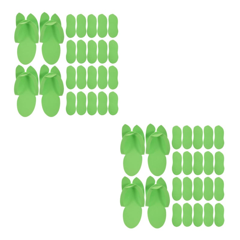 Pairs of Disposable Slippers Assembled Slipper Footwear Random Color - Image 2