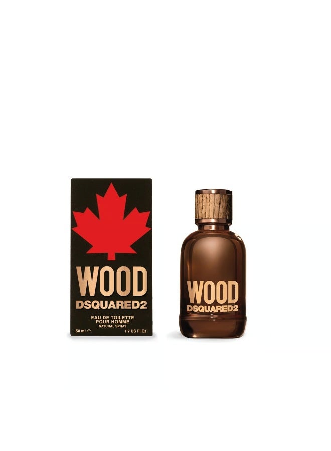 Dsquared2 Wood Pour Homme Eau de Toilette 50ml - Image 1