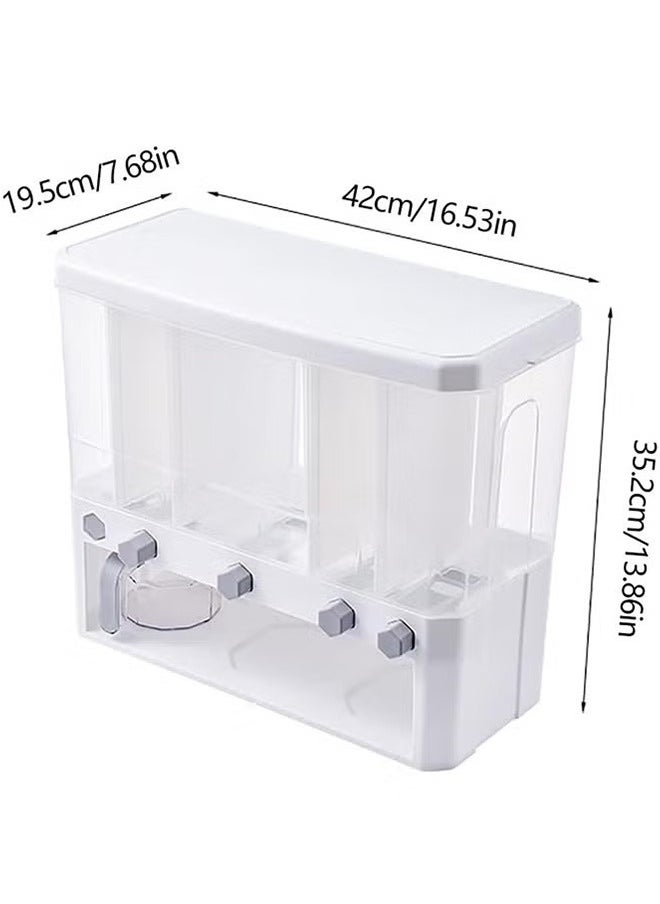 Generic - Rice Dispenser, Rice & Grain Storage Container Rotating Rice Storage Bucket - Image 1