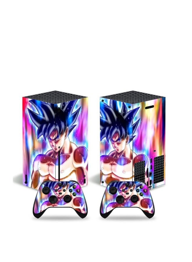 Beauenty XBOX series X console sticker Dragon Ball style sticker