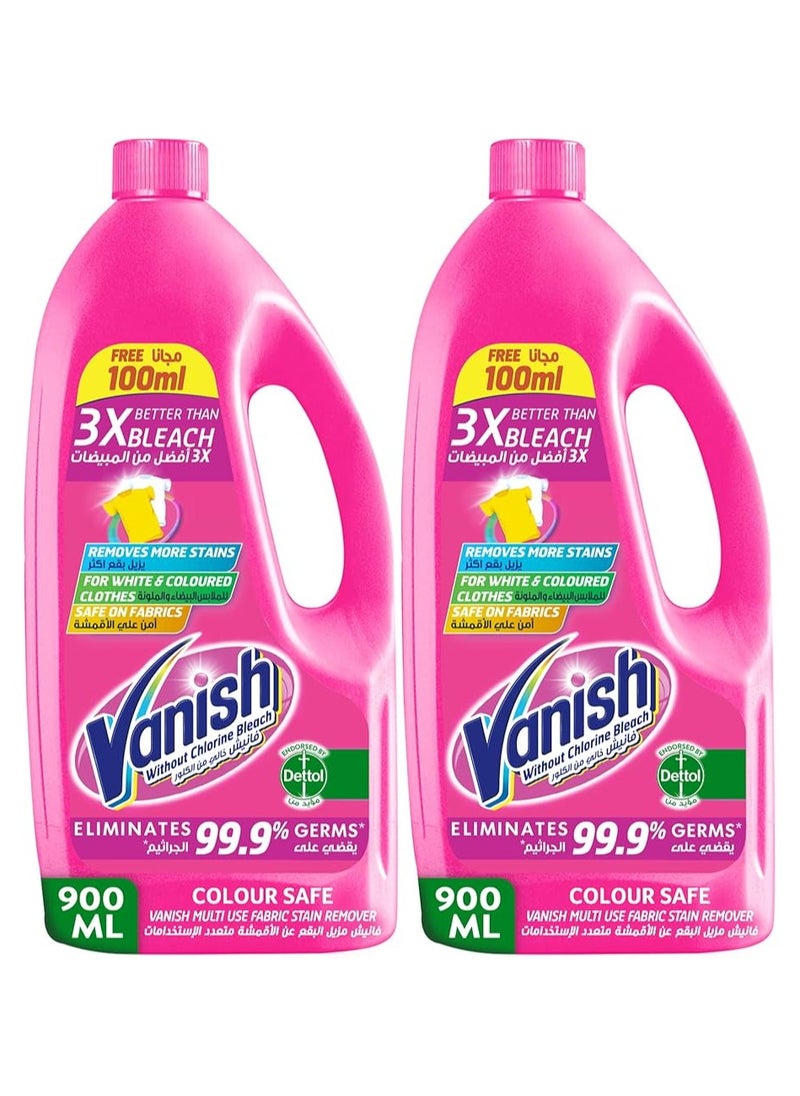 Vanish Vanish Laundry Stain Remover Liquid for Clothes 900ml 2 Pack  - Image 1