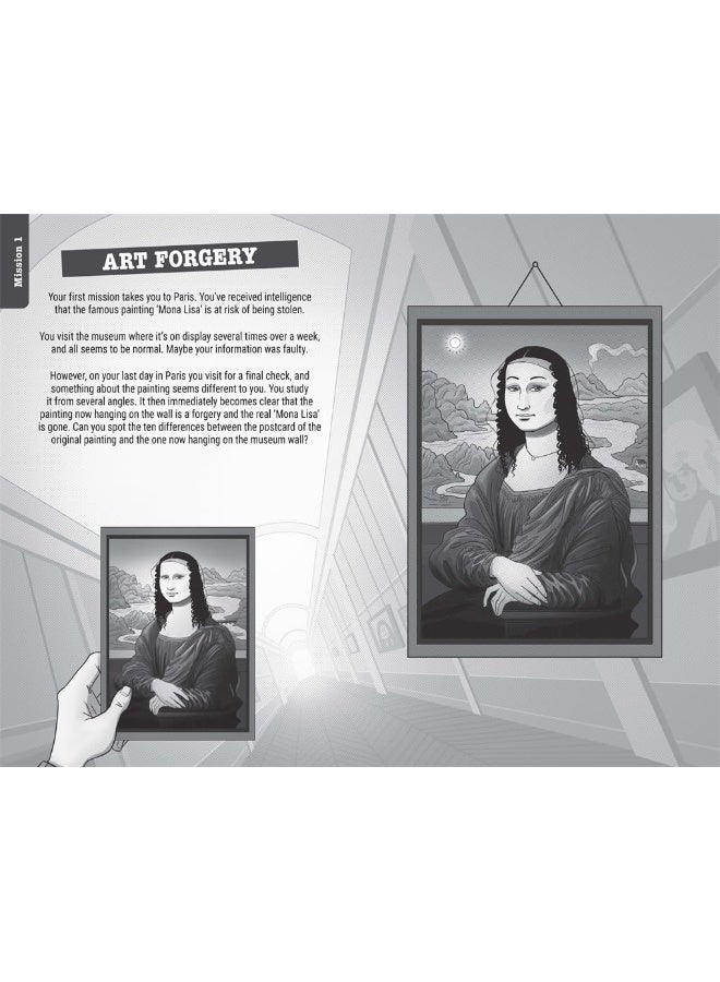 The Top Secret Spy Puzzle Book: Role Play, Codes and Cases to Crack  - Image 2