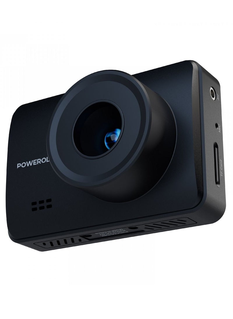 Powerology - Dash Camera / Full HD 1080P Recording / WIFI camera with Motion Sensor and Parking Guard - Black - Image 1
