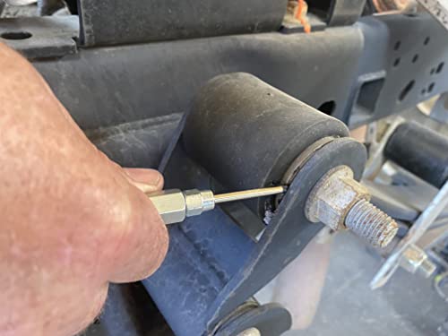 Lincoln 5803 Hand-held Grease Gun Needle Nozzle with Hardened Steel Tip, 1/8" Female NPT Thread, 2.76" Length, Used for Lubrication of Flush-Type or Hard-to-Reach Hydraulic Fittings - Image 3