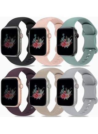 Sport Silicone Bands Compatible with Apple Watch Band 38mm 40mm 41mm 42mm 44mm 45mm 49mm, Strap for iWatch Series 9 8 SE 7 6 5 4 3 2 1 Ultra Women Men - pzsku/Z53B50D4FDFB147B8D2E3Z/45/_/1733799981/7b808d8b-ebd8-4f9f-87e3-a7ef91f1cabd