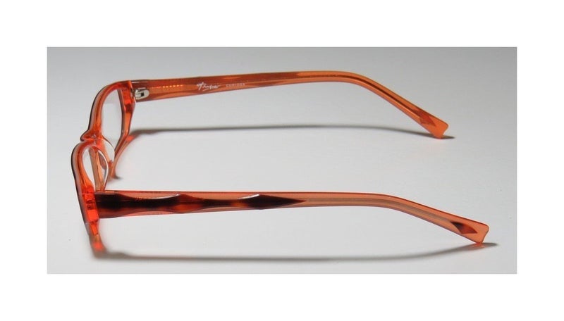 THALIA SODI Thalia Curiosa Womens/Ladies Rx-able Authentic Designer Full-rim Eyeglasses/Eyeglass Frame (51-15-135, Tortoise/Orange) - Image 4